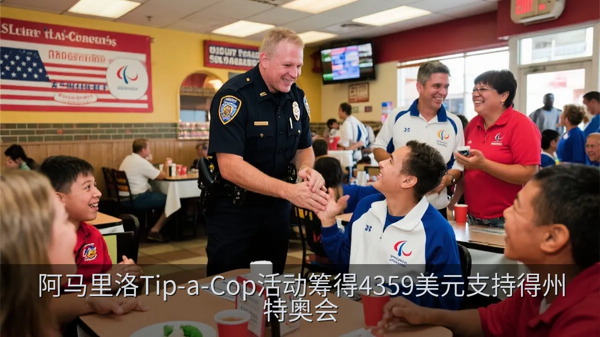 阿马里洛Tip-a-Cop活动筹得4359美元支持得州特奥会
